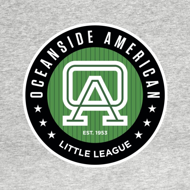 OALL Circle Design by Oceanside American Little League